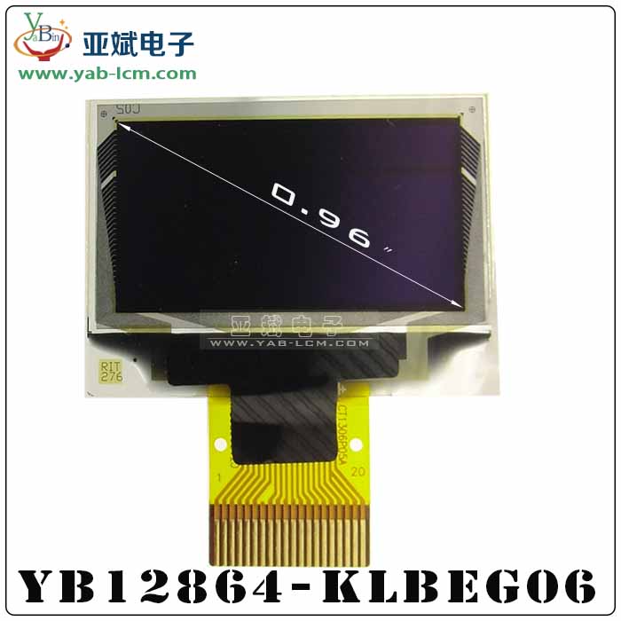 12864 inch color OLED0.96