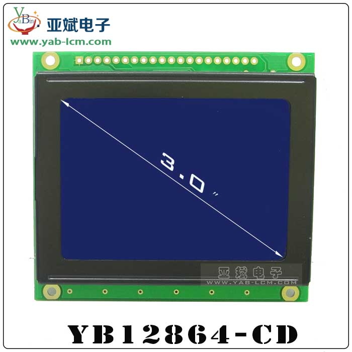 YB12864-CD（Blue screen）